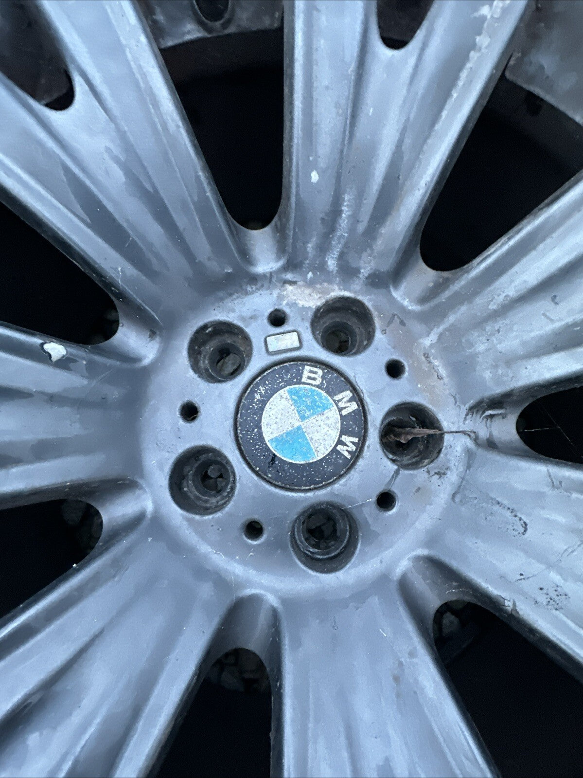 BMW X5 ALLOY WHEEL & TYRE REAR 285/45/R19 19'' 10J ET20 8037348 E70 2007