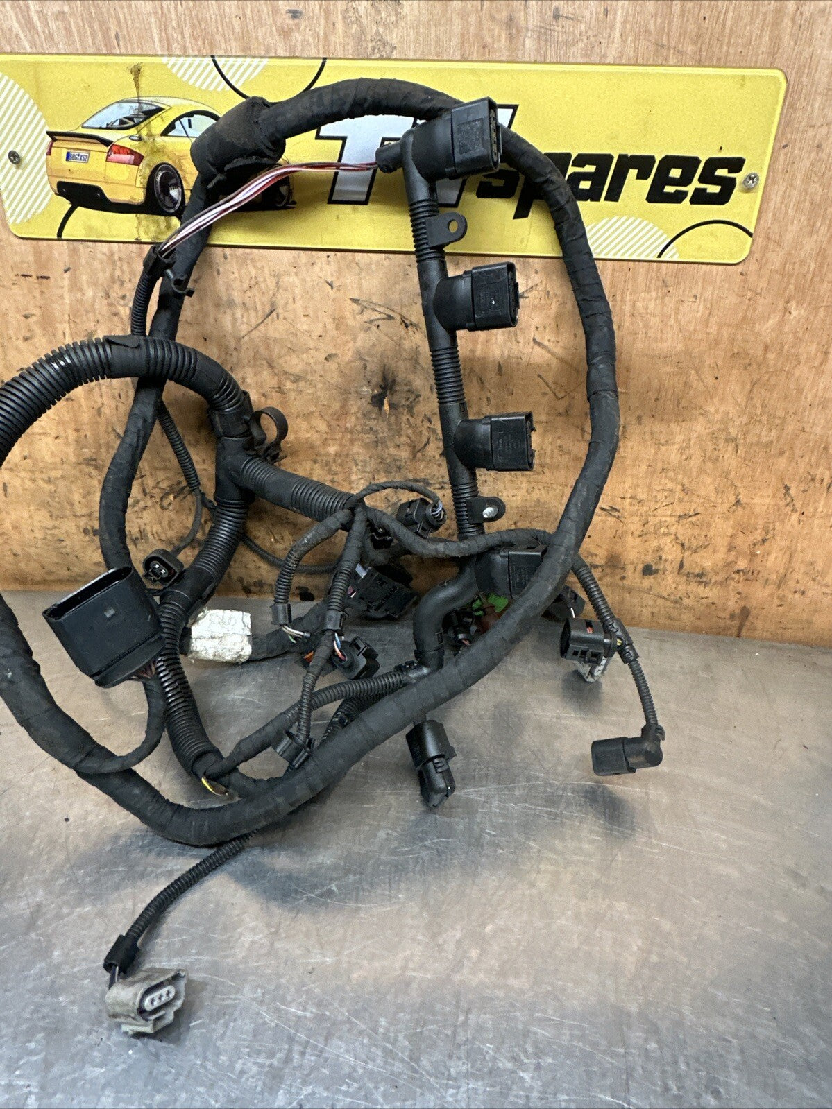 AUDI TT MK2 8J 06-14 2.0 TDI QUATTRO CBB ENGINE WIRING LOOM 8J0971072BA #445