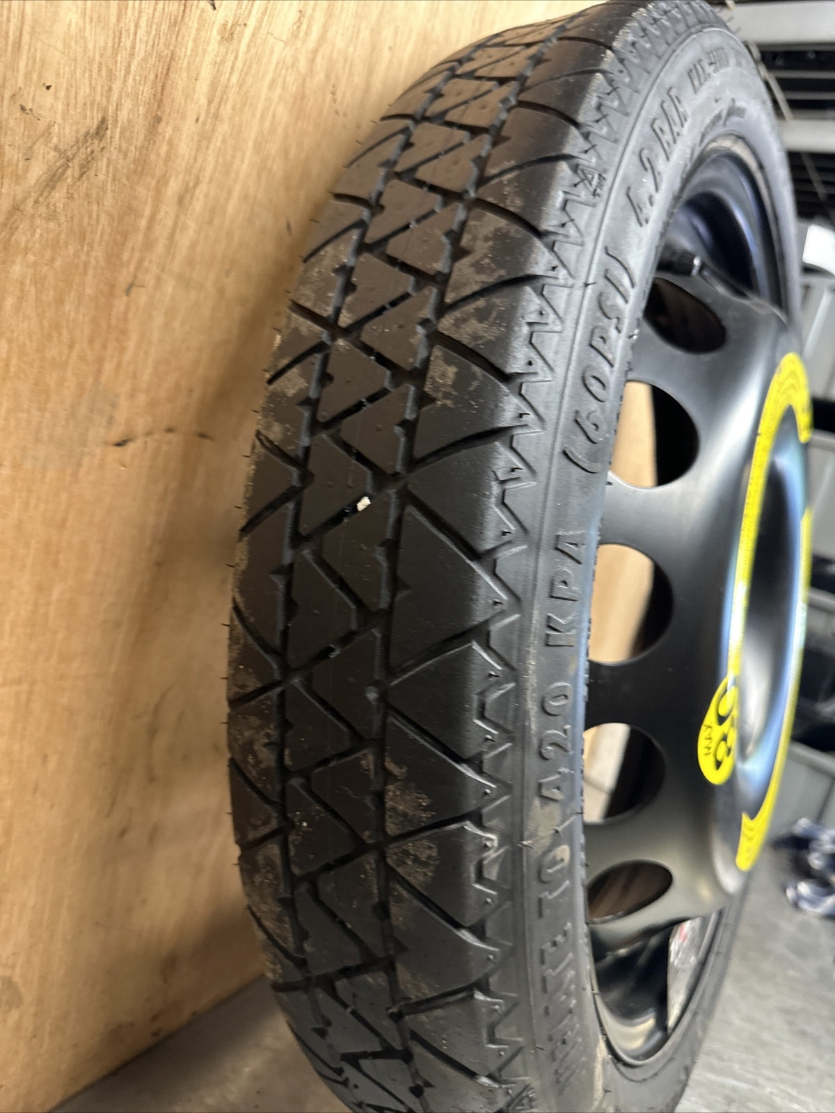 AUDI TT MK1 1.8T QUATTRO 98-06 SPARE WHEEL SPACE SAVER T125/70R18 5x100