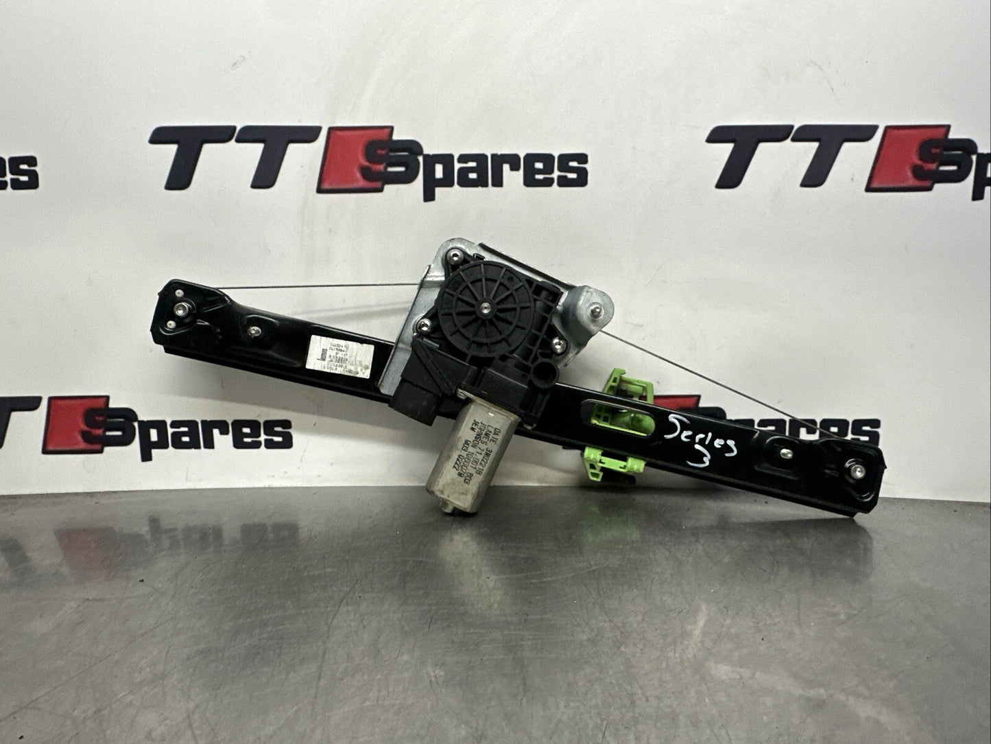2009 BMW 3 SERIES 4DR REAR DRIVER SIDE WINDOW REGULATOR MOTOR 7075884 #9