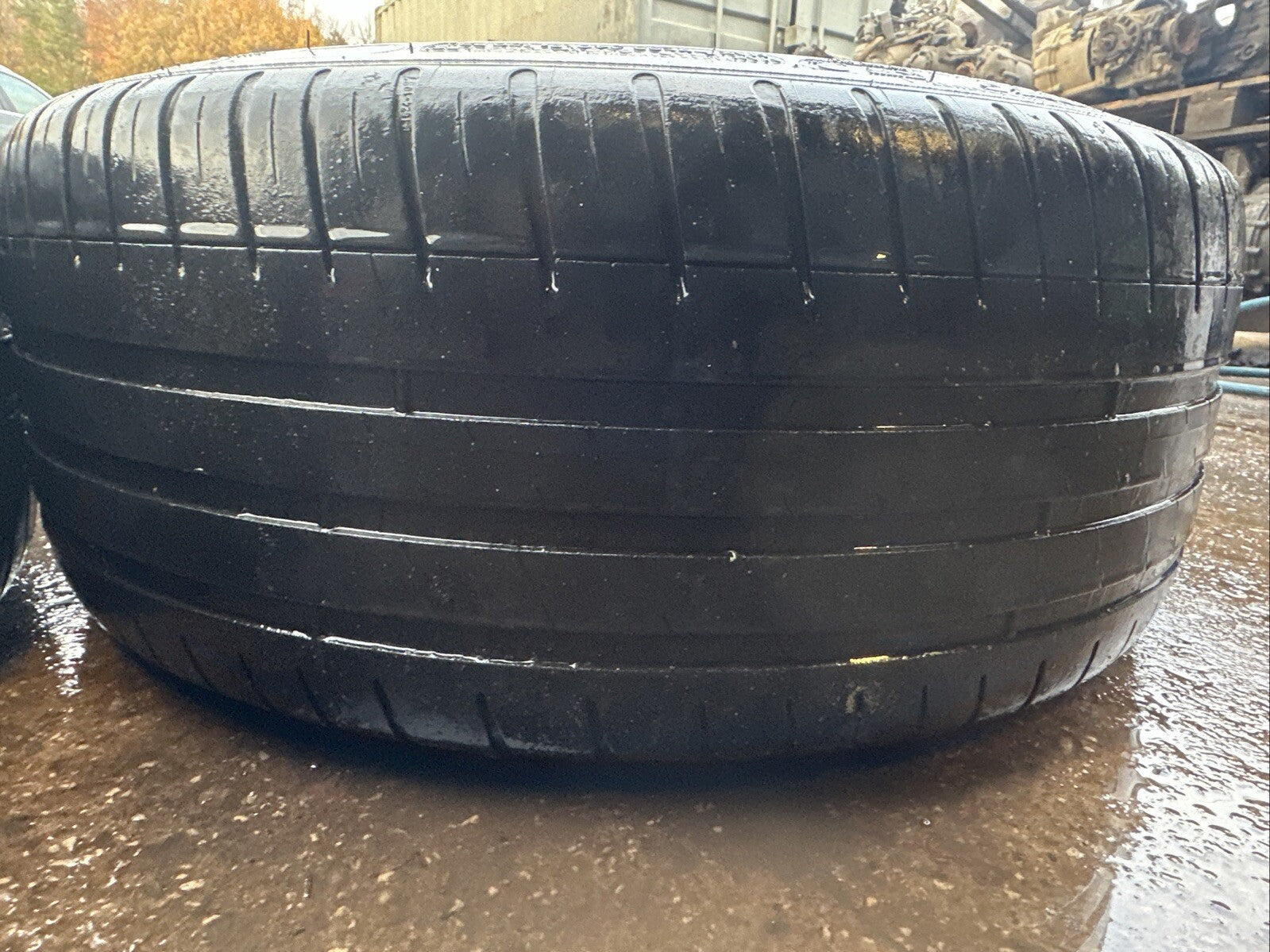 Audi TT Mk1 8N, 18x 8J RS4 9 Spoke Alloy Wheels & Tyres 5x100 Genuine