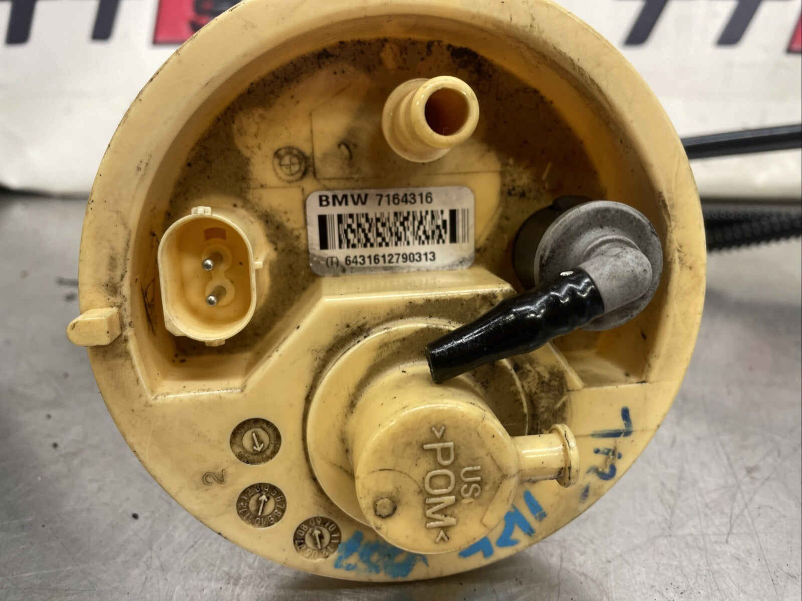 BMW X5 SERIES E70 LCI 2011 40D N57 IN TANK FUEL PUMP SENDER UNIT 7164316 #1K