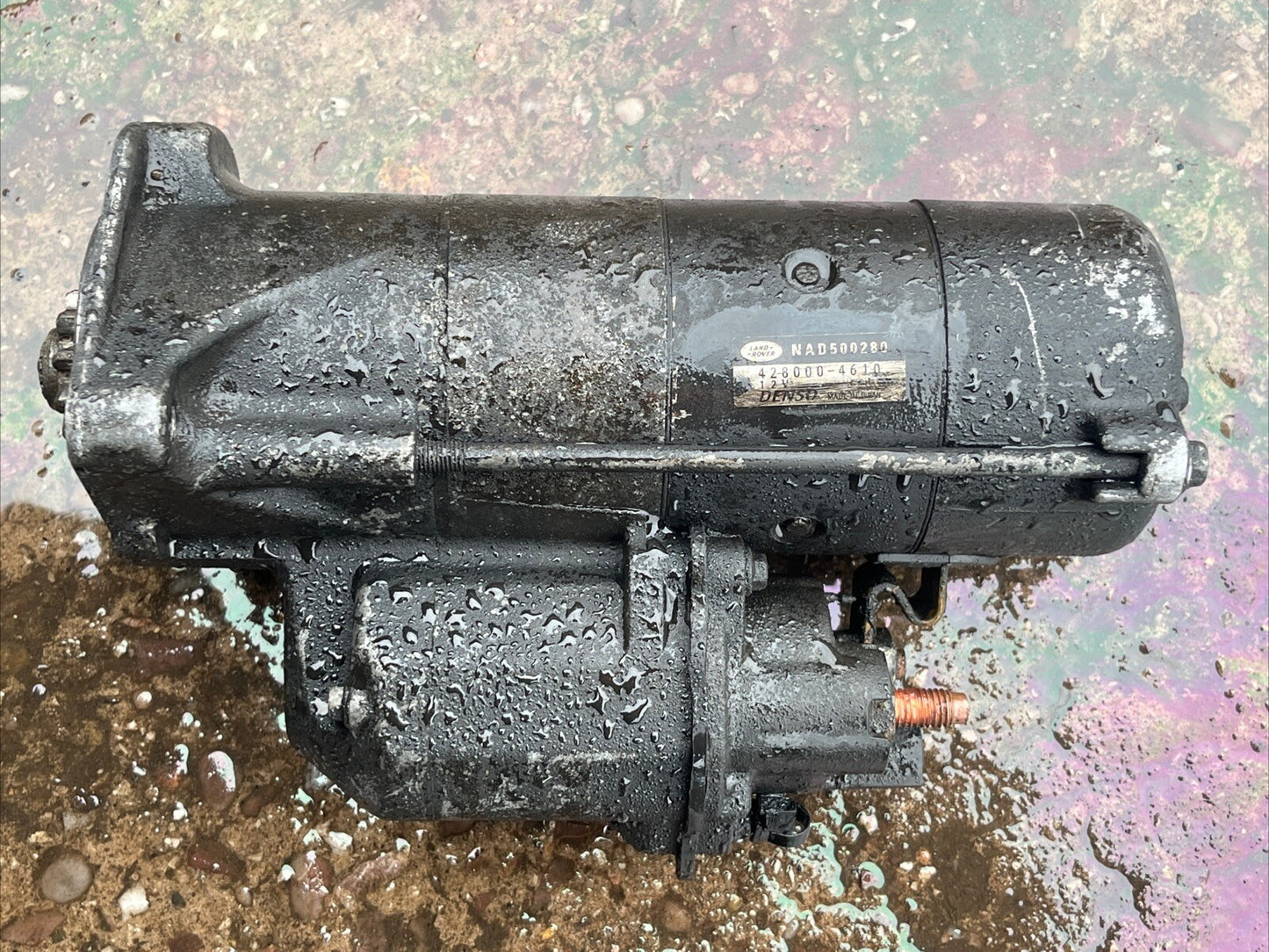 2008 RANGE ROVER 3.6TDV8 - DIESEL-448PN AUTO- STARTER MOTOR P/N:NAD500280