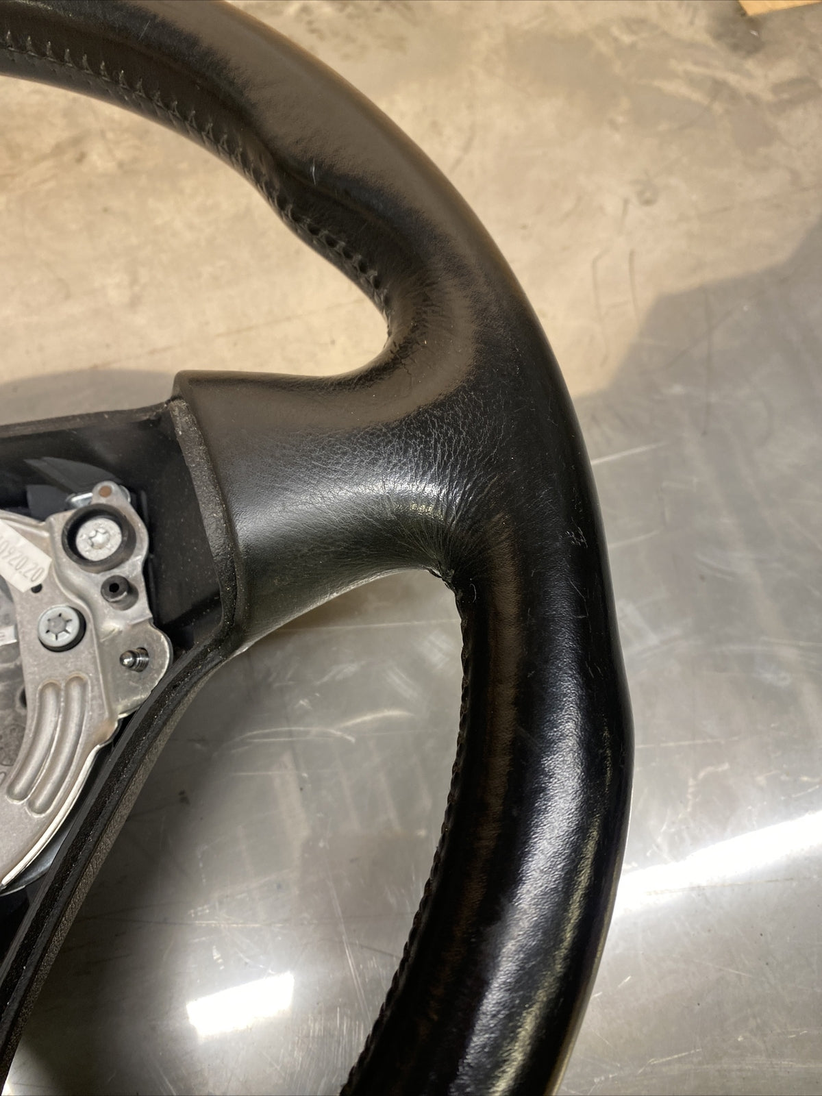 AUDI TT MK1 8N BLACK LEATHER STEERING WHEEL 8N0419091B 25D