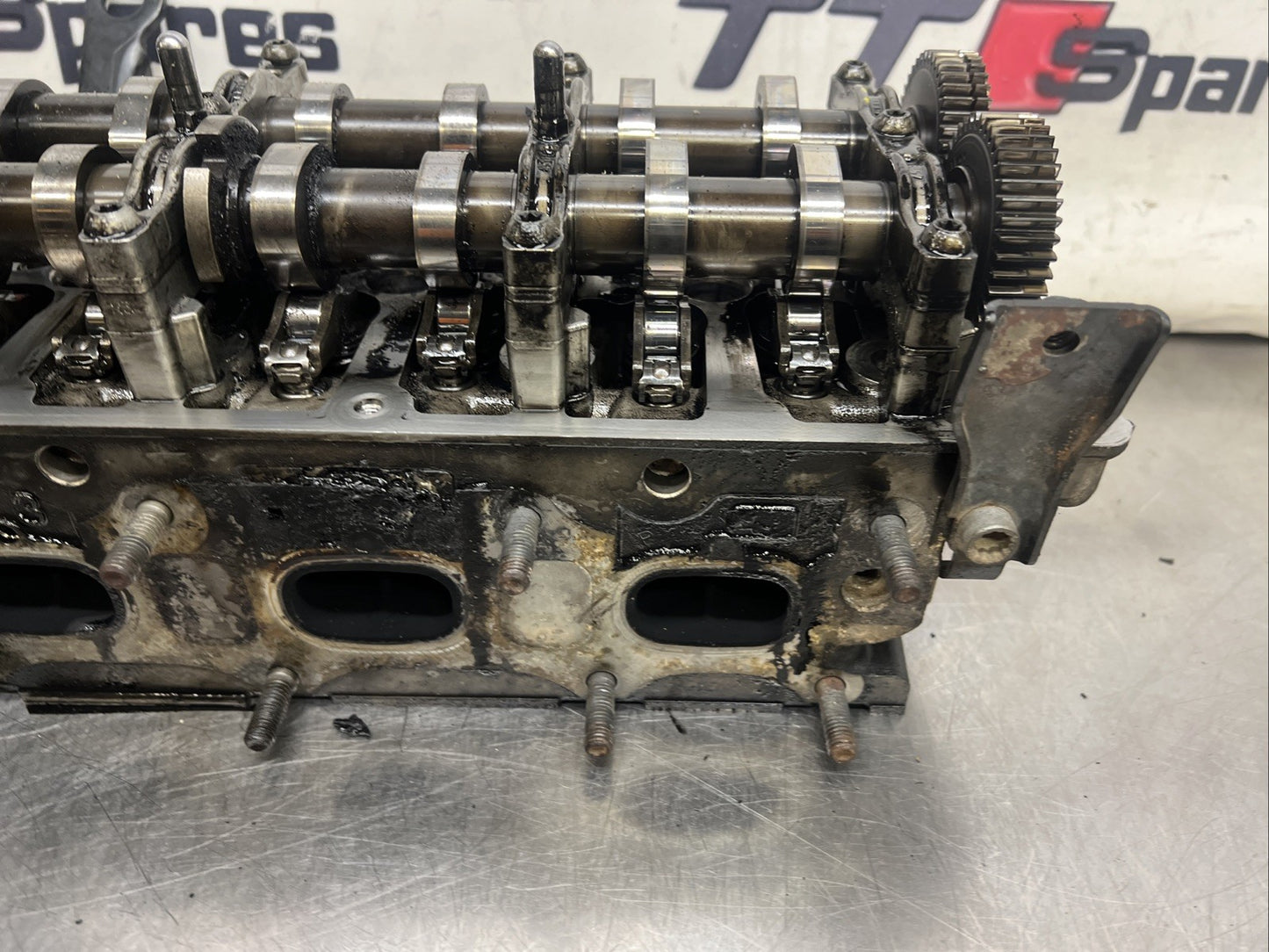 2011 AUDI Q7 ENGINE CYLINDER HEAD LEFT SIDE 3.0 TDI / CRCA MK1 4L 059353EK