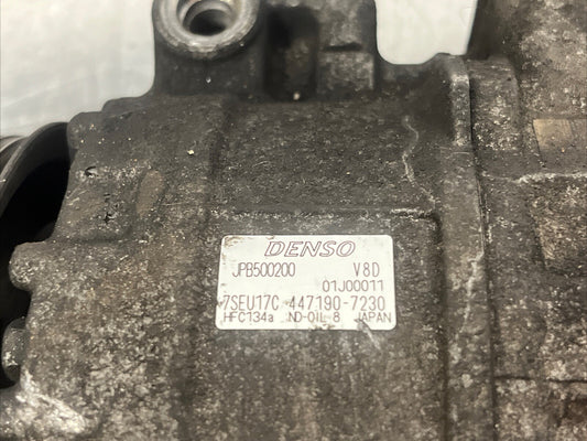 LAND ROVER AC COMPRESSOR JPB500200 3.6L DIESEL AUTO RANGE ROVER SPORT 2007