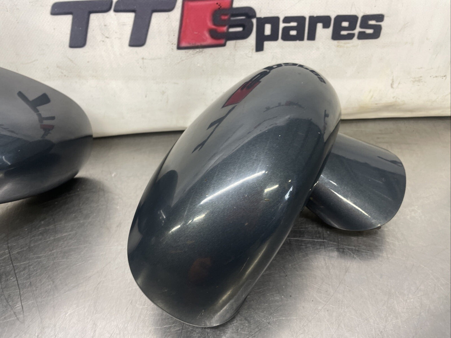 AUDI TT 8n mk1 PAIR OF WING MIRRORS DOOR In Dolomite Gray