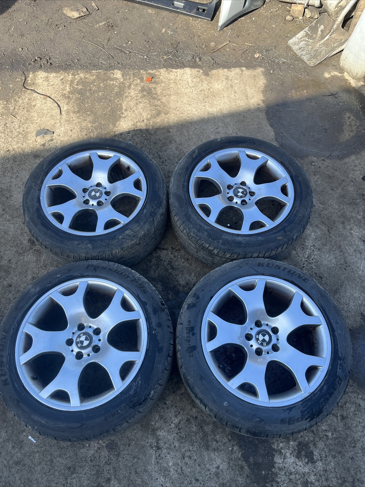 BMW X5 19 INCH TIGER CLAW SET OF 4 STAGGERED ALLOY WHEELS 1096228-13 109622813