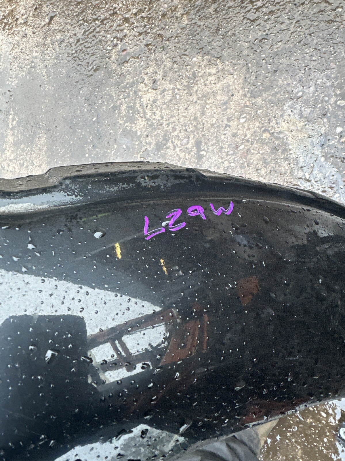 AUDI TT MK1 8N 98-06 LEFT NEAR SIDE FRONT WING FENDER Black LZ9W