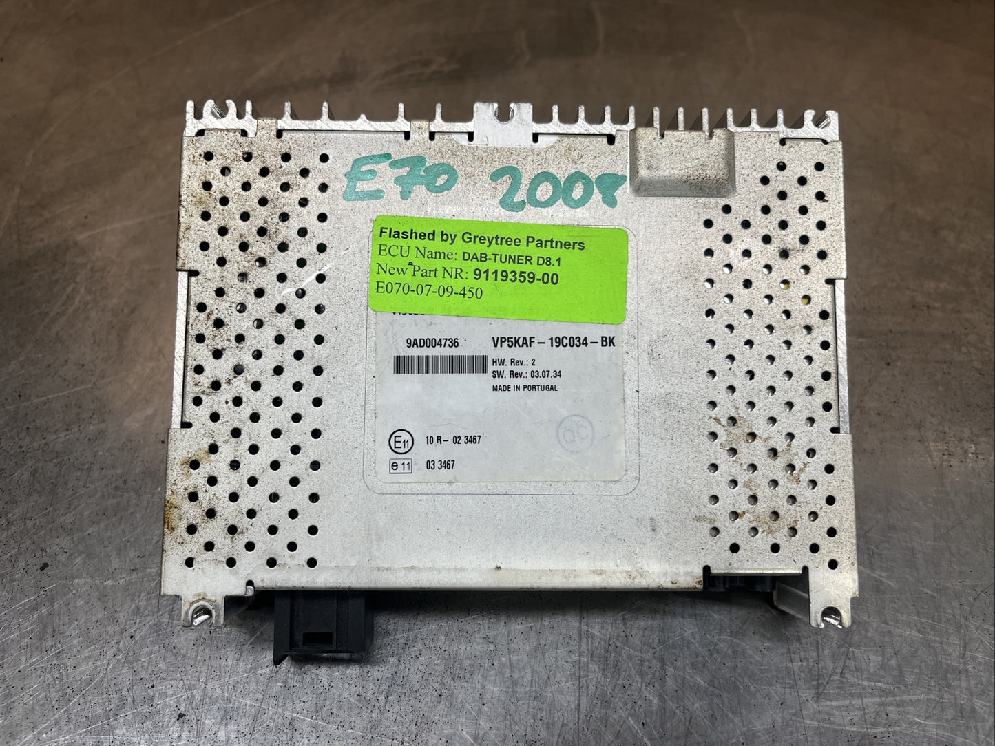BMW 1 3 5 6 Series E60 E61 E63 E70 E87 E90 E91 DAB Radio Tuner Module 9119359