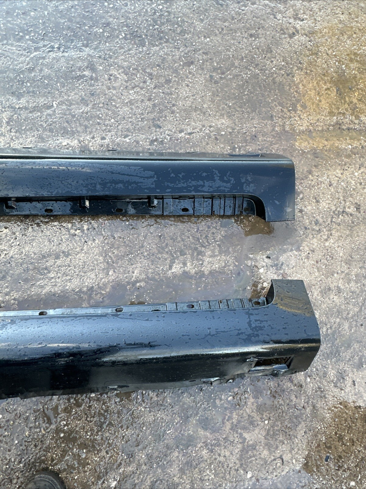 AUDI TT MK2 8J 2007-14 PAIR SIDE SKIRTS SILL COVER BLACK 8J0853855 8J0853856