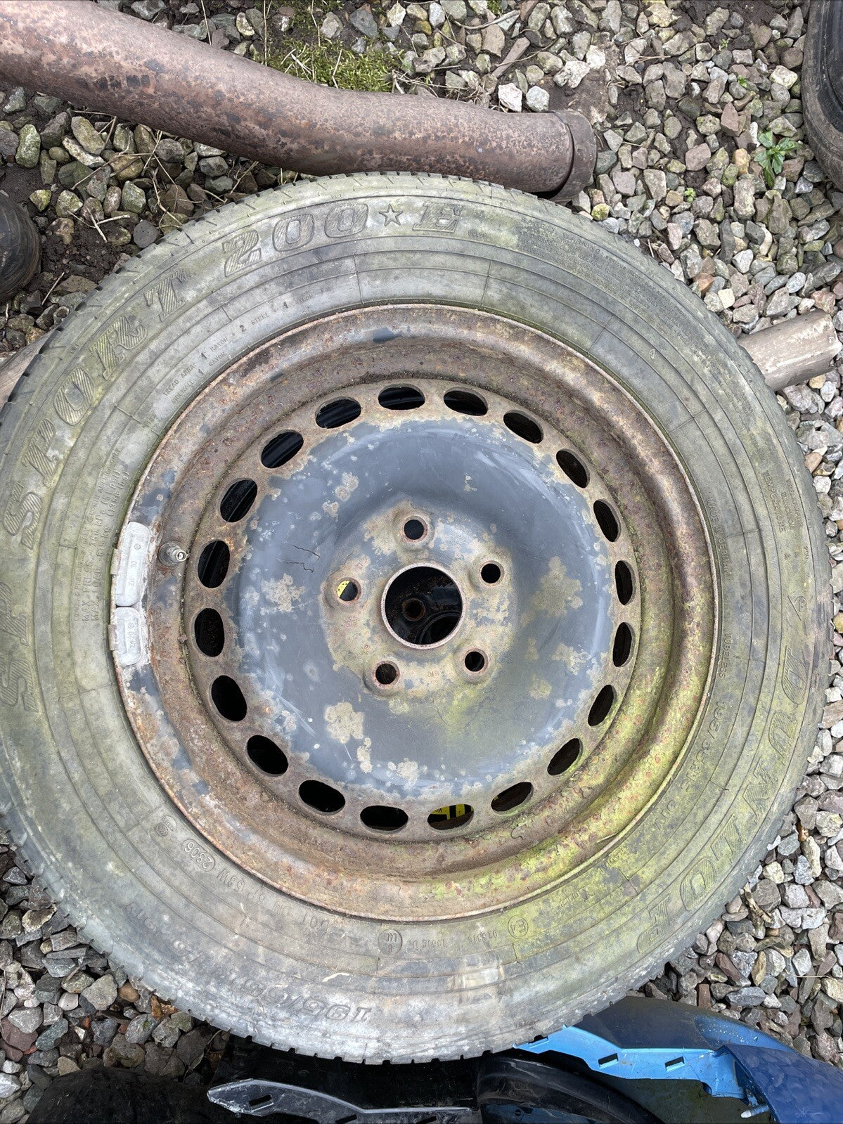 VOLKSWAGEN PASSAT S TDI Steel Wheel Single 6J X 15 3B0601027D
