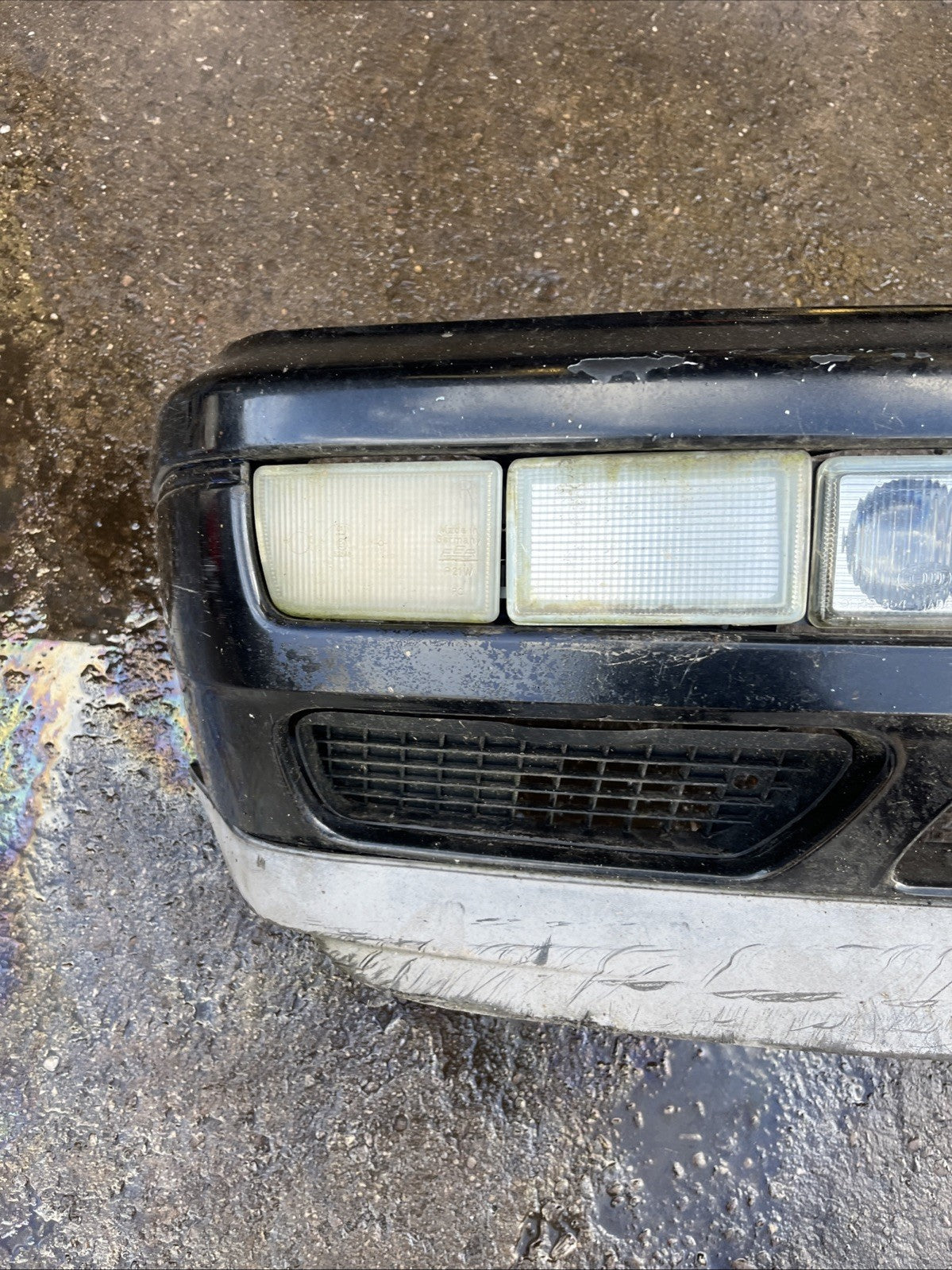VW Golf MK3 VR6 Golf Front Bumper In Black LC9Z