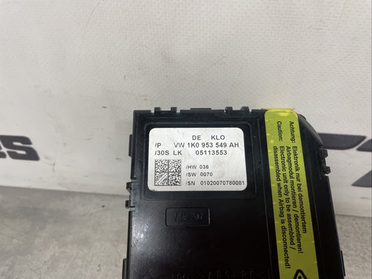 2008 AUDI TT MK2 8J - STEERING CONTROL MODULE 1K0953549AH - UAM