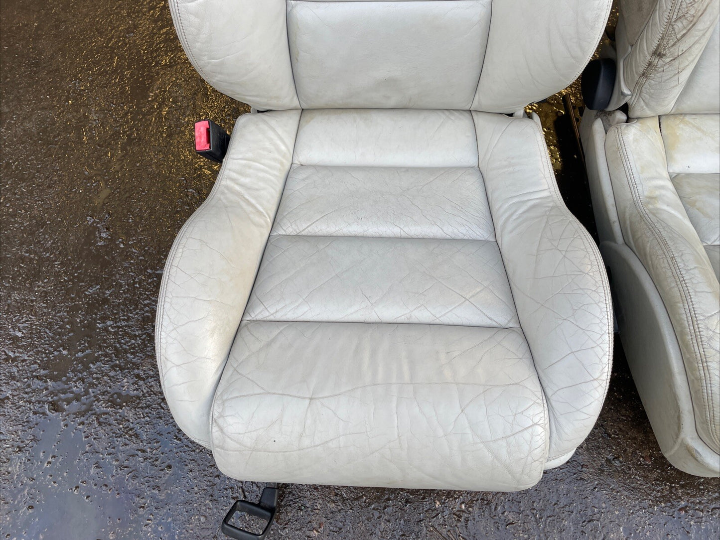 Audi TT Quattro MK1 COUPE IVORY Full Leather Interior Seats Heated VW T5 T4