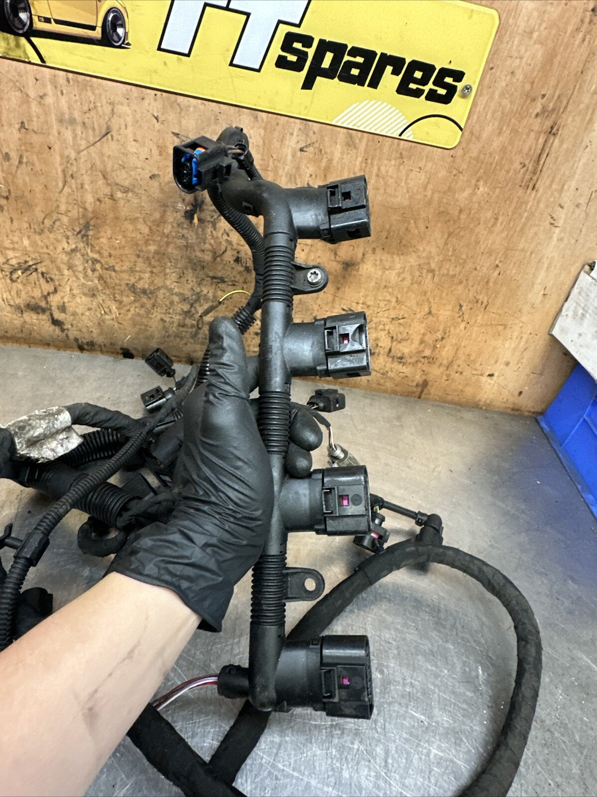 AUDI TT MK2 8J 06-14 2.0 TDI QUATTRO CBB ENGINE WIRING LOOM 8J0971072BA #445