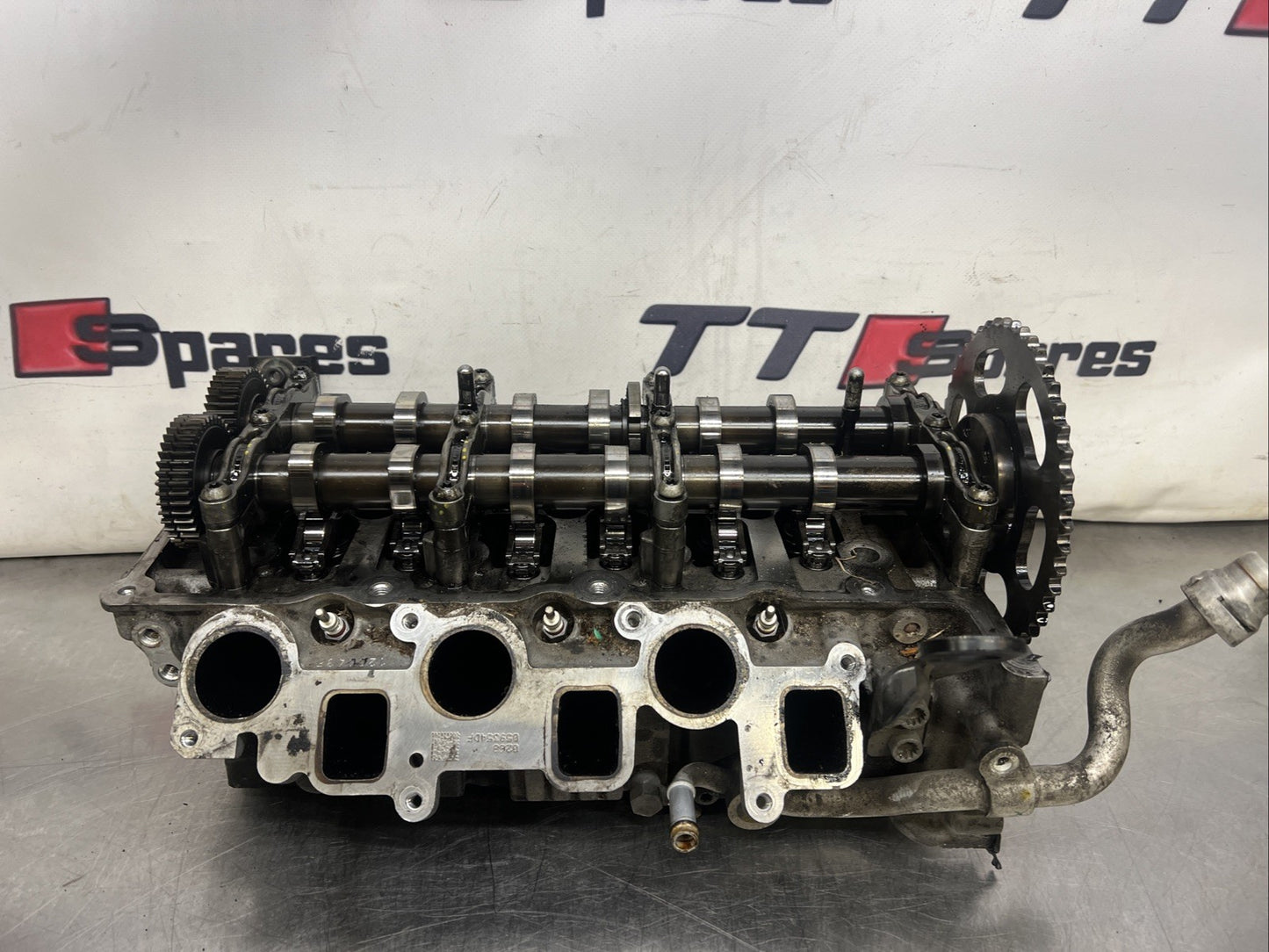 2011 AUDI Q7 ENGINE CYLINDER HEAD LEFT SIDE 3.0 TDI / CRCA MK1 4L 059353EK