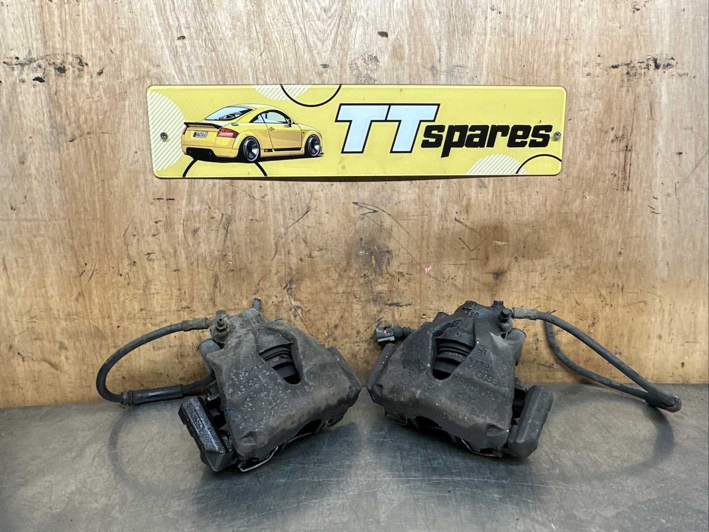 Audi tt mk1 front brake calipers OEM GENUINE 8N 312MM mk4 upgrade