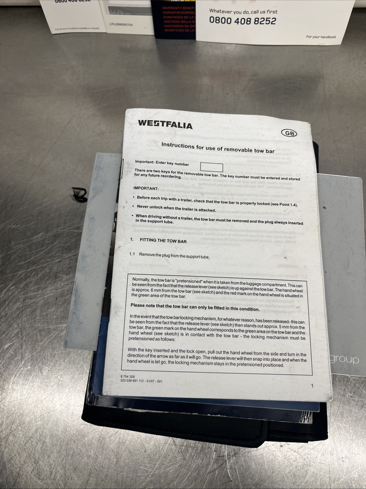 Range Rover L322 Booklet Pack Oem Genuine