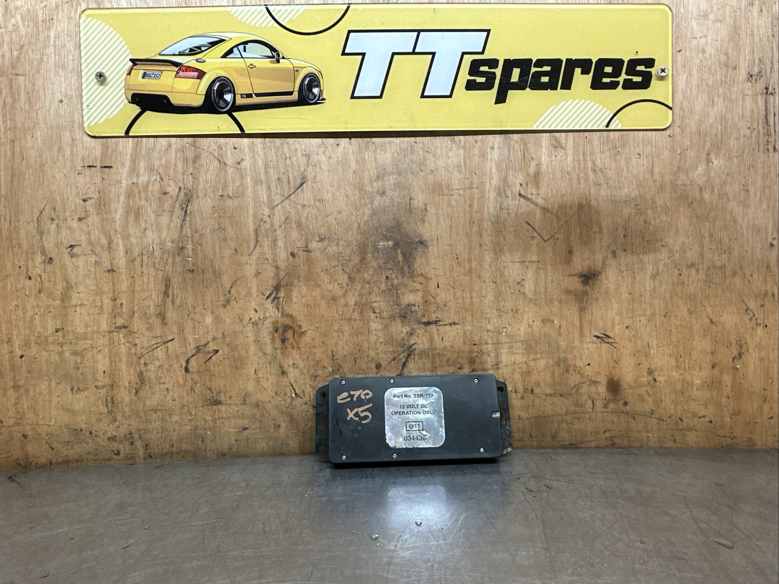 BMW X5 BATTERY CONTROL MODULE ECU TSR152 E70 2007