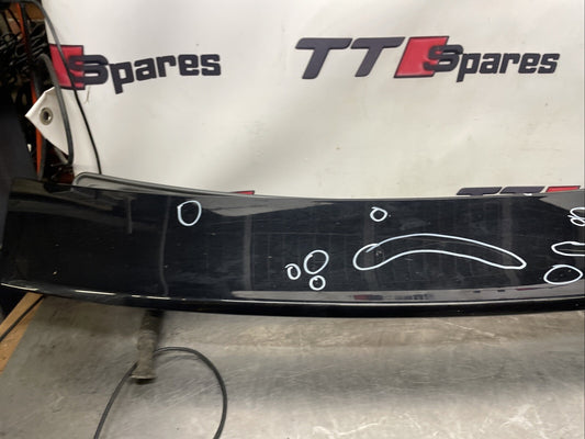 AUDI TT SPOILER REAR BOOT LID TAILGATE COMPLETE 8J0827948C Black MK2 2006 - 2014