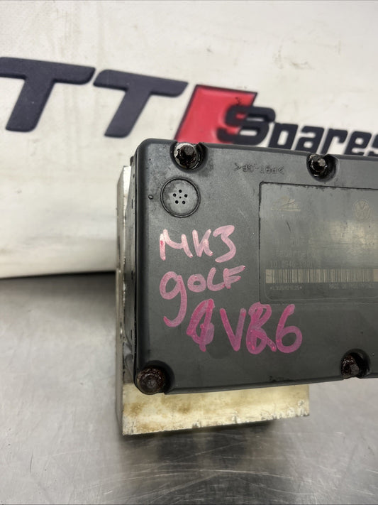 VW Golf MK3 16V GTI ABS Brake Pump 1H2614217B And Controller 3A0907379A