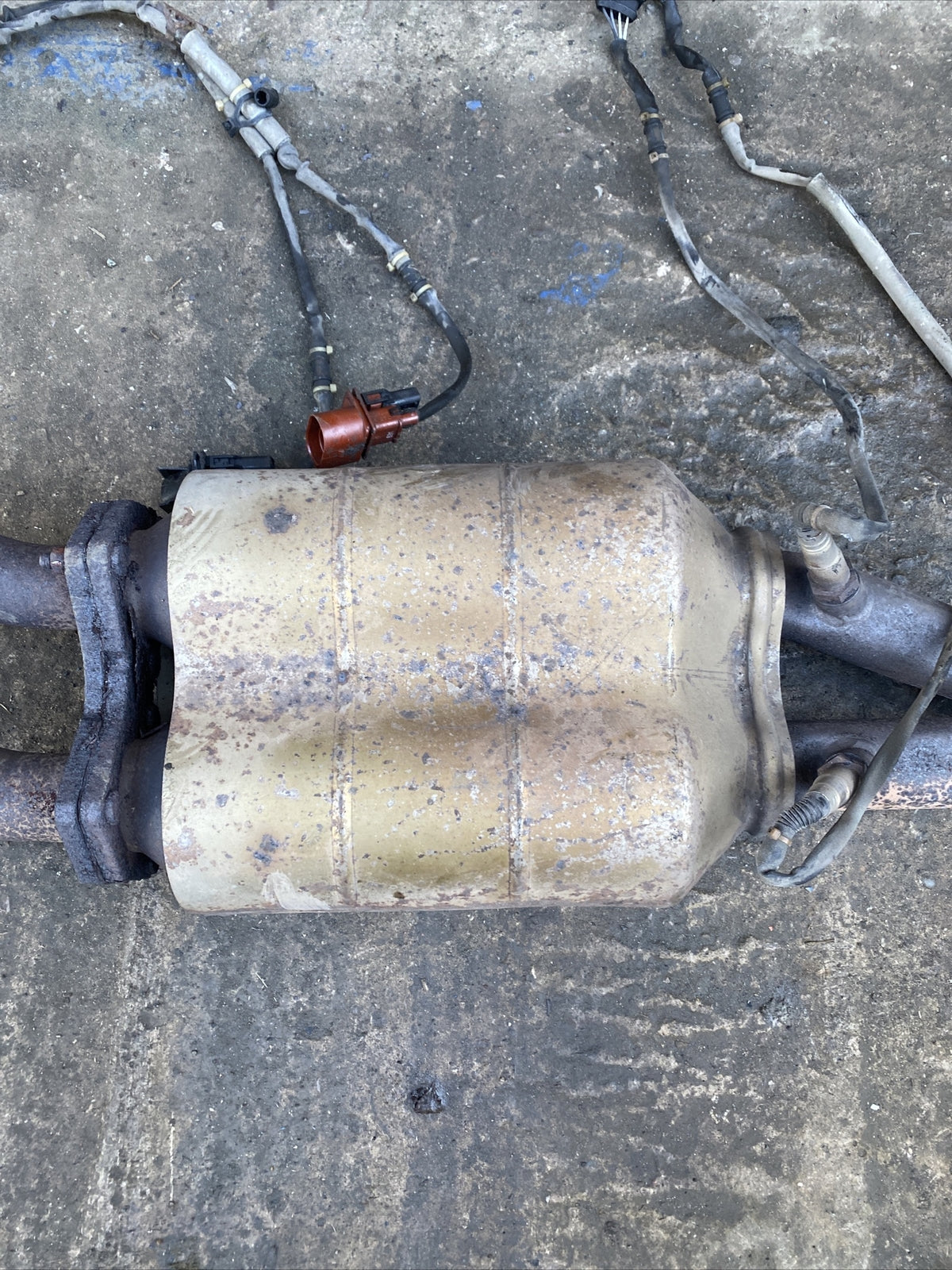 AUDI TT 8n mk1 3.2 V6 CATALYTIC CONVERTER GENUINE+LAMBDA PROBES CAT 1J1131701J