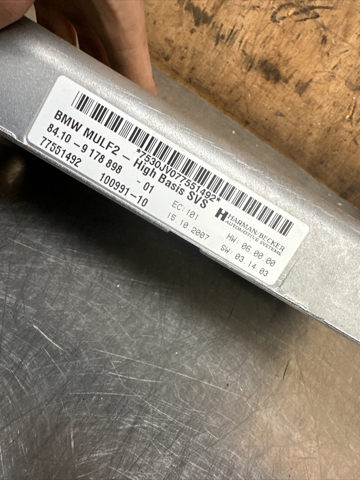 BMW X5 E70 Bluetooth Control Unit 9229740 2010 26023256