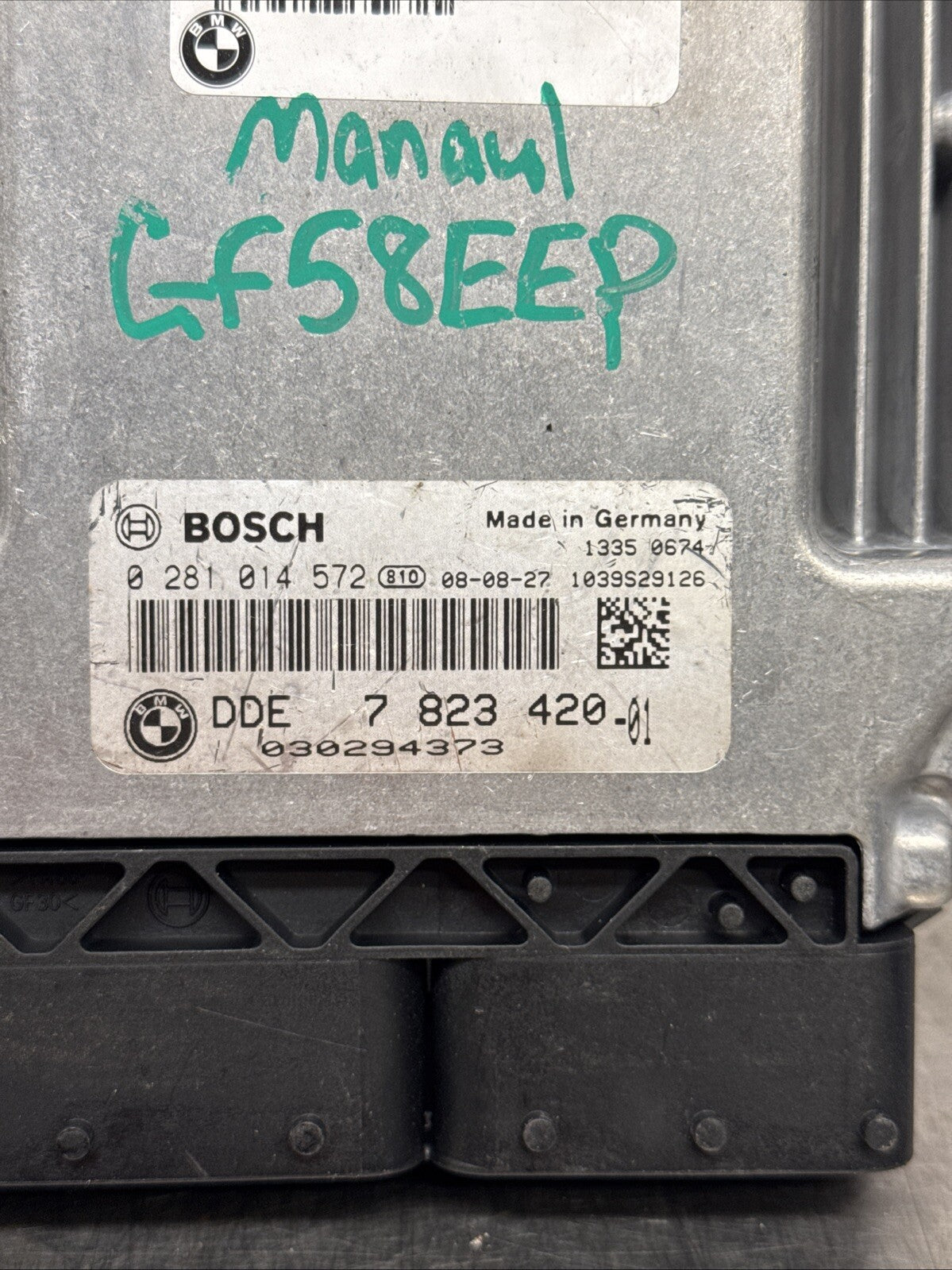 BMW 3 SERIES E90 ECU KIT, ECU KEY AND KEY MODULE 7823420-01 9147226-01 07-10