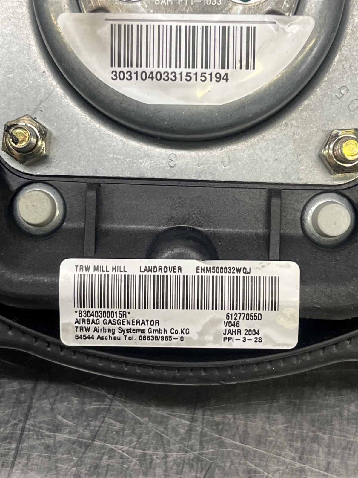 RANGE ROVER L322 VOGUE 2002-06 DRIVERS BAG EHM500032WQJ