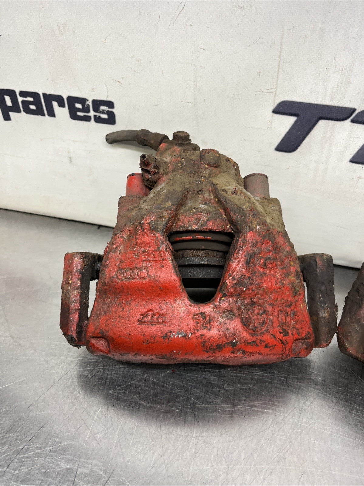 Audi tt mk1 front brake calipers OEM GENUINE 8N 312MM mk4 upgrade
