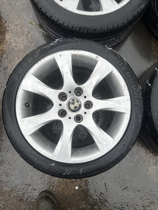 16" GENUINE BMW 1 SERIES E87 E82 ALLOYS WHEELS RIMS 7 SPOKE