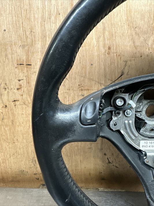 AUDI TT 8N Aut. (03-06) Sports Leather Steering Wheel Tiptronic 8N0419091C