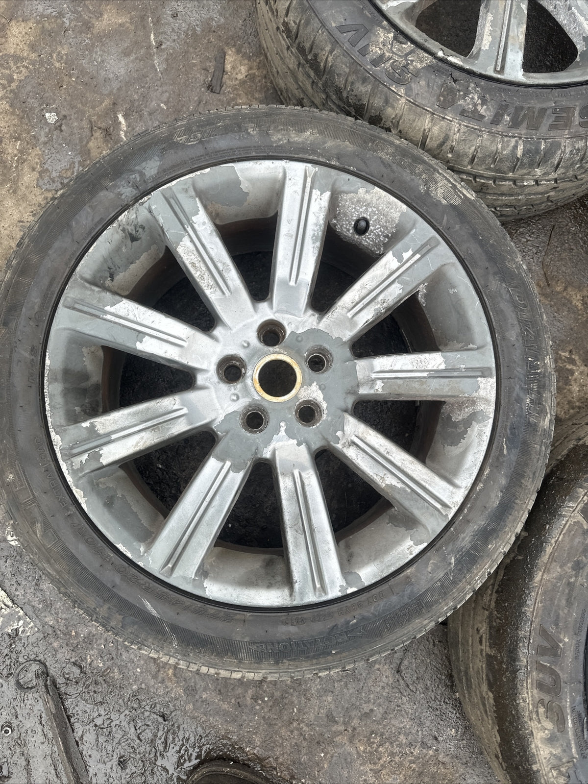 20" GENUINE RANGE ROVER SPORT STORMER ALLOY WHEELS AND TYRES VOGUE SPORT