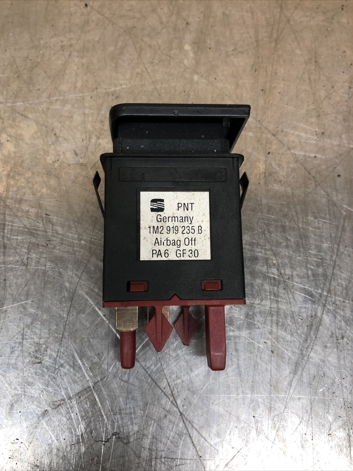 SEAT LEON 2005 CUPRA R HAZARD WARNING,HEATED SCREEN AND AIRBAG CONTROL SWITCH