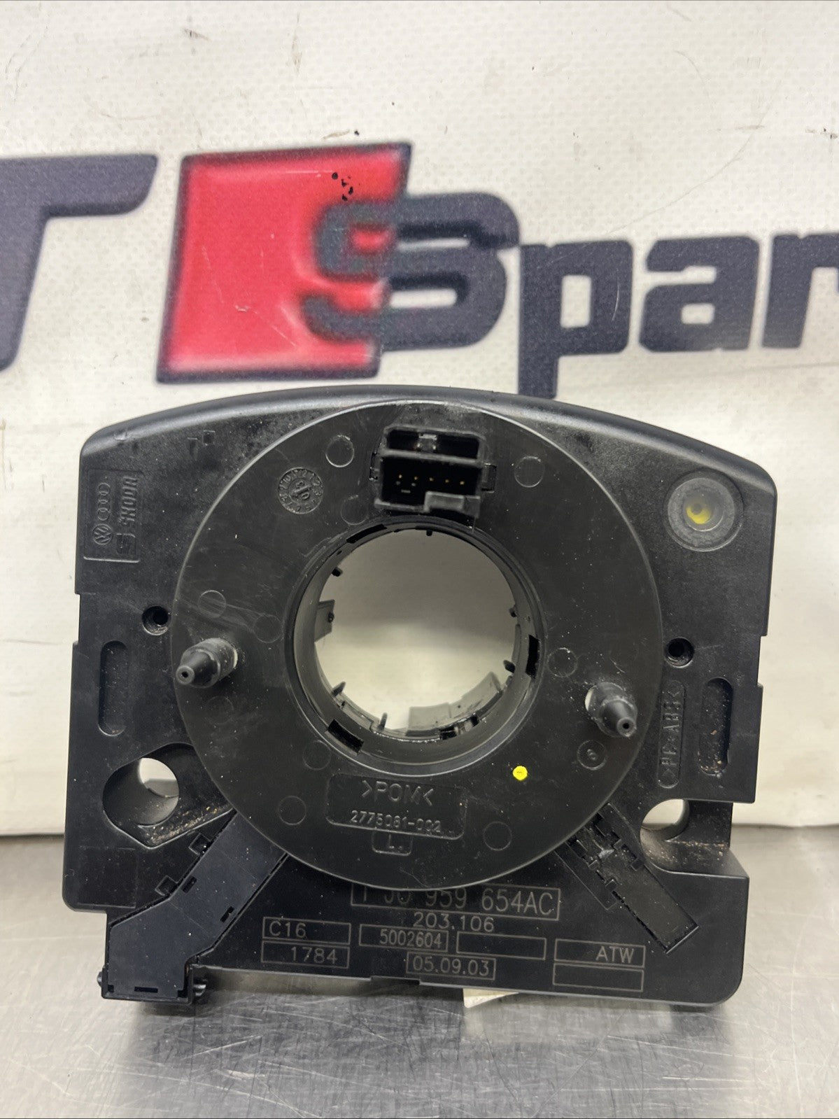 AUDI VW STEERING ANGLE SENSOR AND AIRBAG SLIP RING SQUIB 1J0959654AC