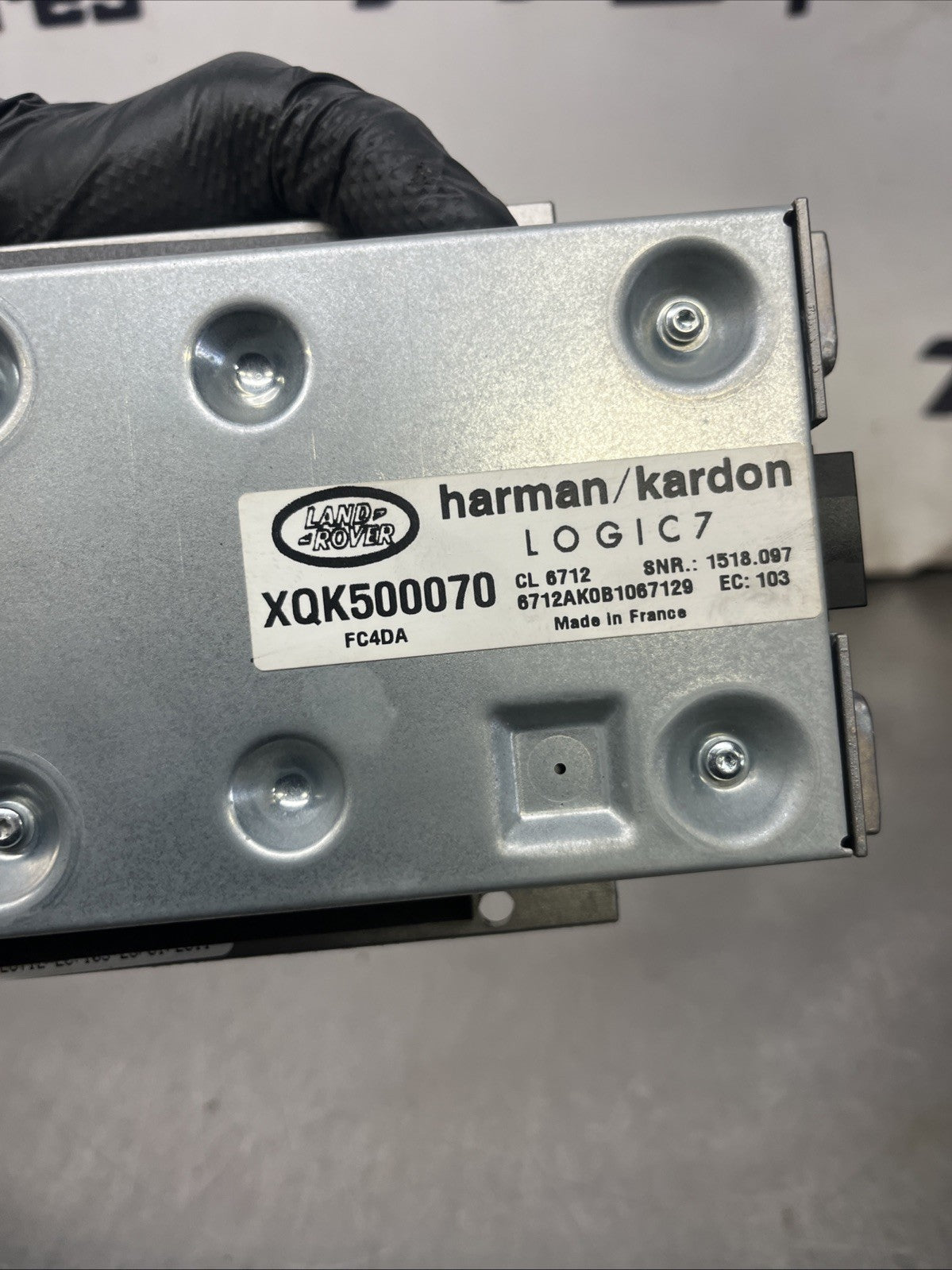 GENUINE 10-13 RANGE ROVER VOGUE HARMAN KARDON AMPLIFIER XQK500070