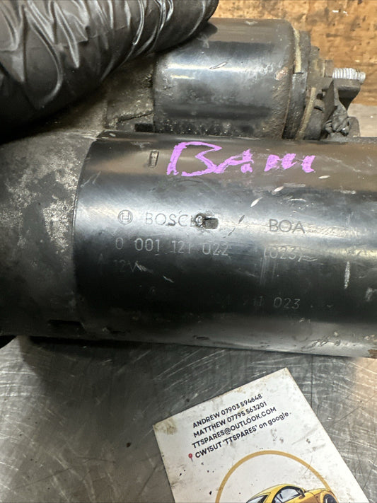 1005831206 STARTER MOTOR / 202293 FOR AUDI TT 8N3/8N9 1.8 T QUATTROBAM 6speed