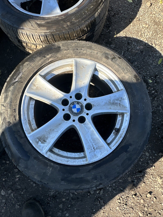 4x BMW E70 X5 19" 5-STUD 213 STAR SPOKE STAGGERED ALLOY WHEELS 6772247 6772248