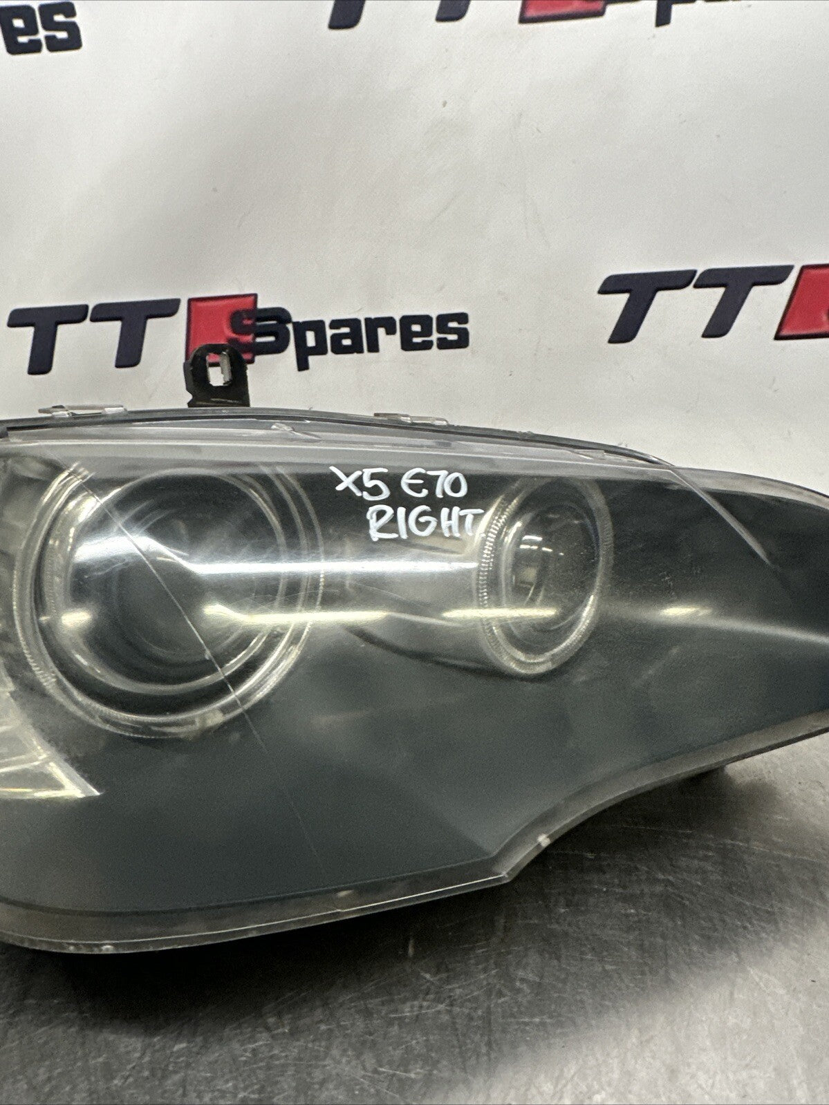 BMW X5 HEADLIGHT XENON FRONT RIGHT DRIVER SIDE OFFSIDE 7161590 E70 2007