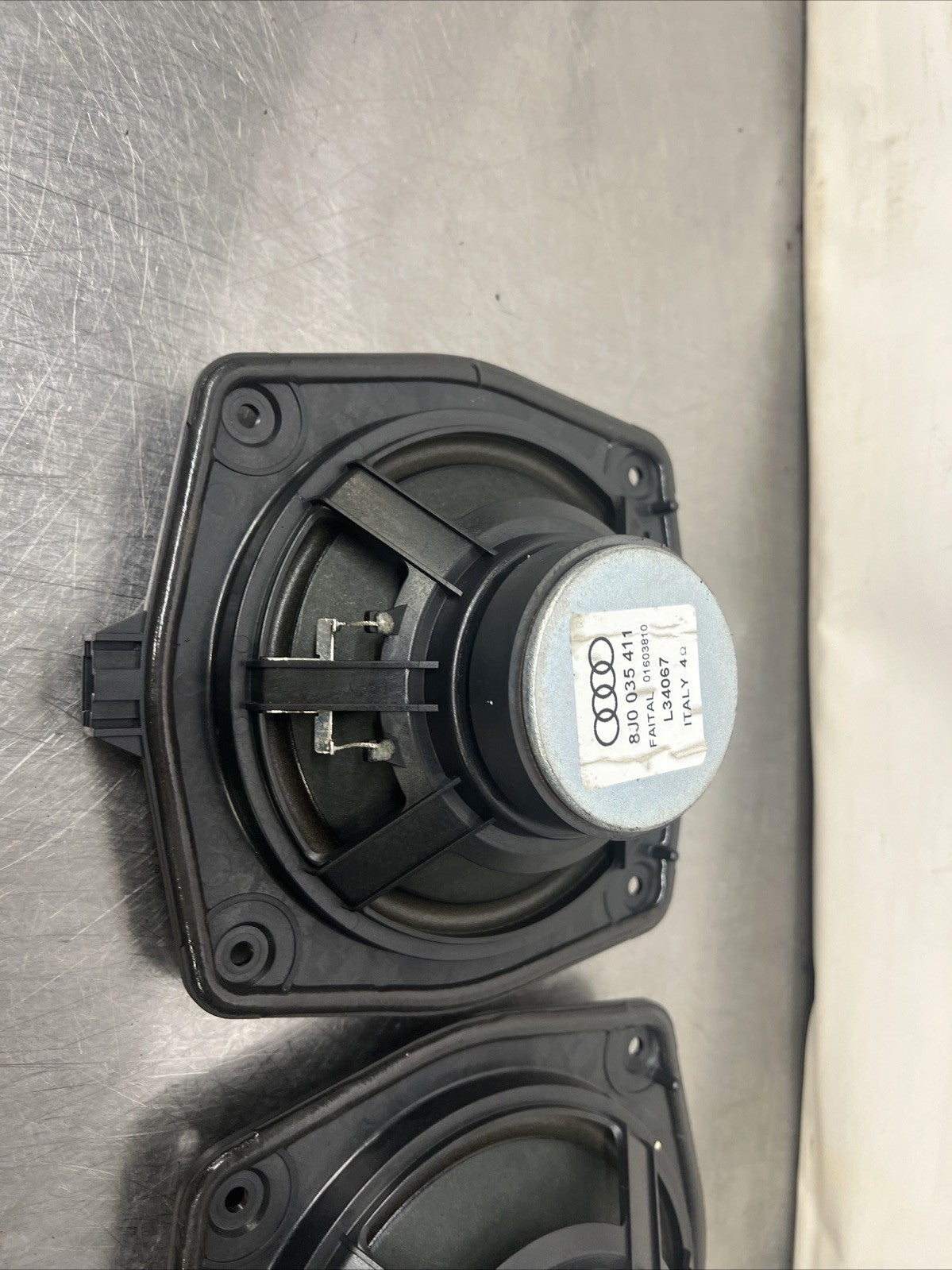 8J0035411 Lautsprecher Tür Tiefton Bass Aktiv hinten OEM Audi TT RS 8J