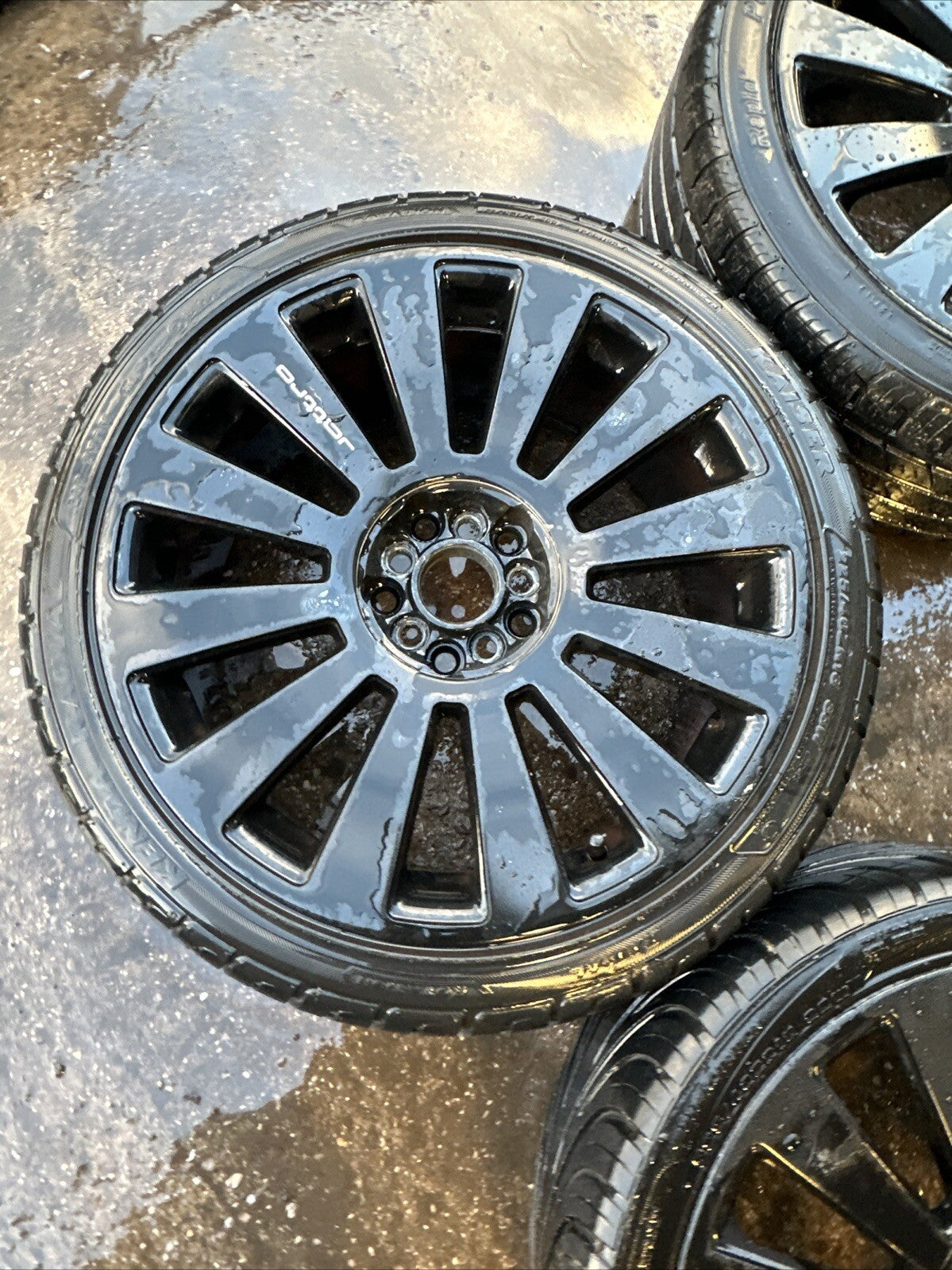 Audi TT Mk1 8N, 18” x 8J RS4 9 Spoke Alloy Wheels & Tyres 5x100 5x112 NON GENUIN