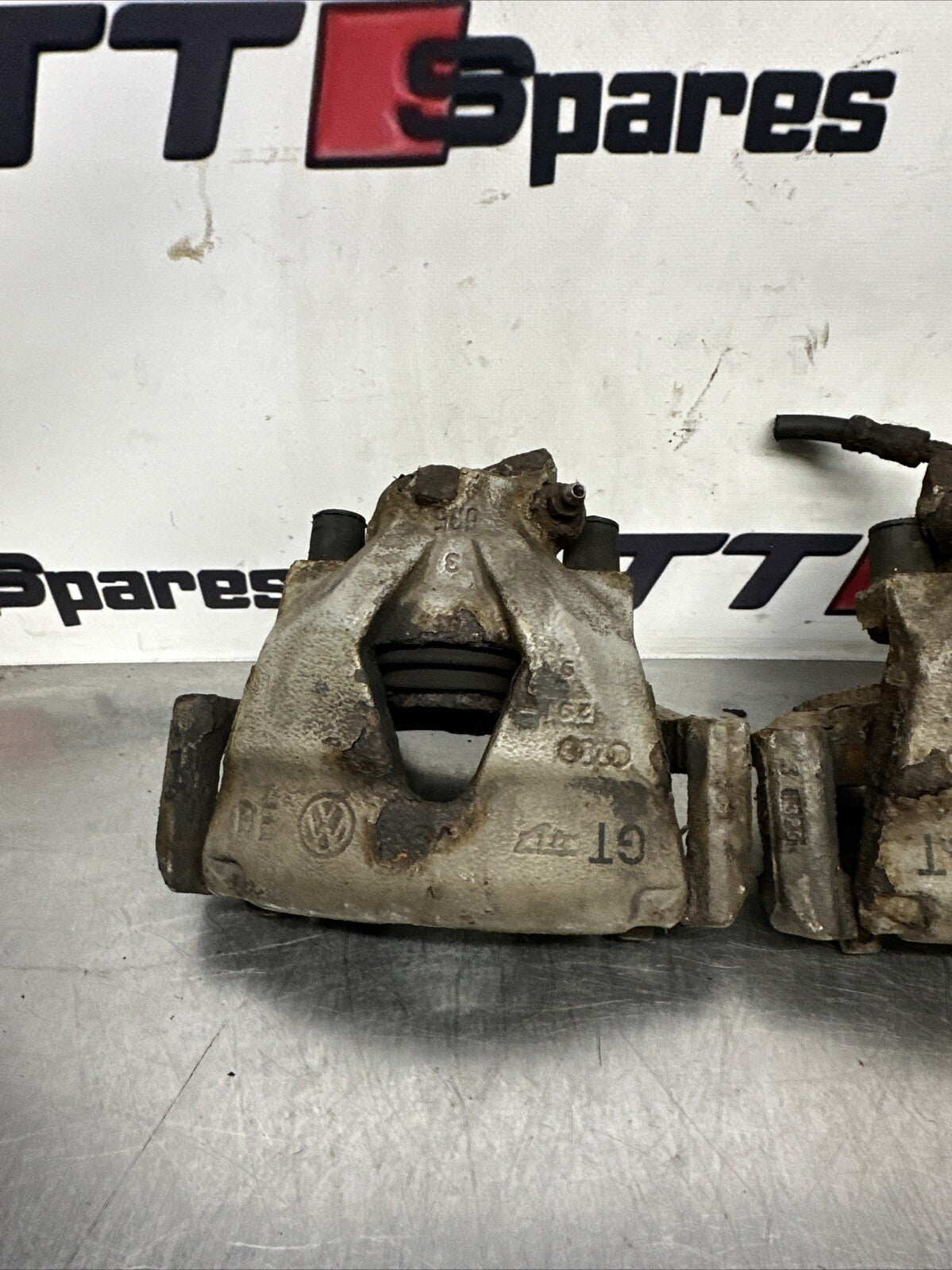 Audi tt mk1 front brake calipers OEM GENUINE 8N 312MM mk4 upgrade