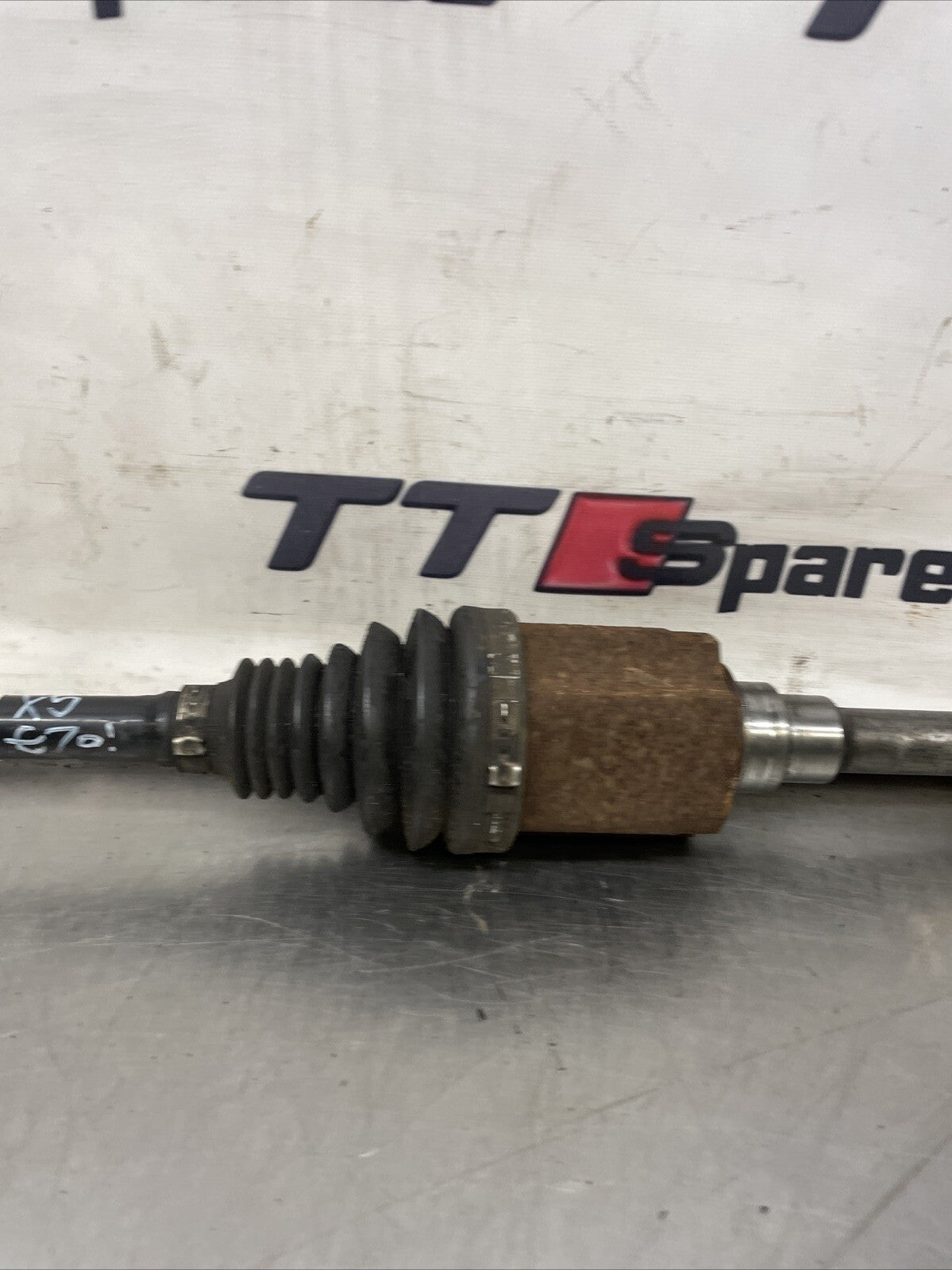 BMW X5 E70 DRIVER SIDE FRONT DRIVESHAFT P755394605 2007 TO 2010
