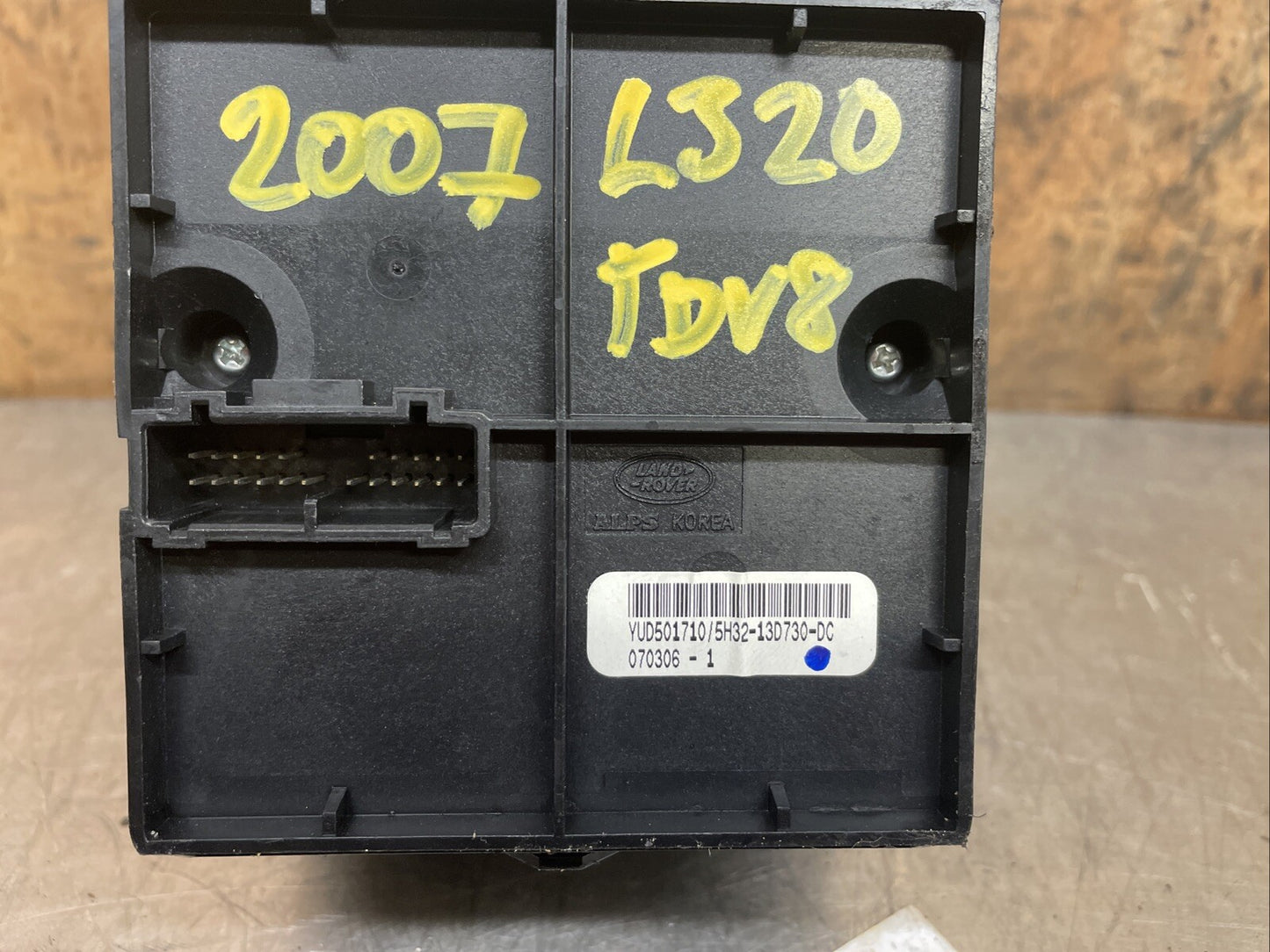 RANGE ROVER SPORT TERRAIN CONTROL SWITCH 2005-2013 MK1 L320 #82586