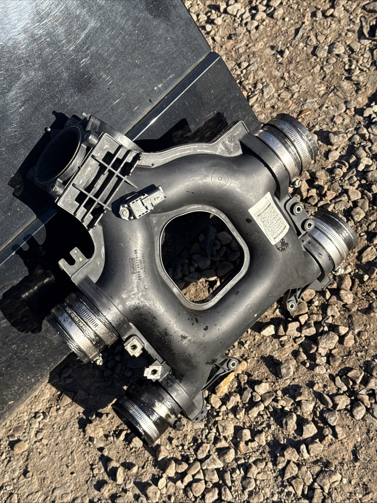 RANGE ROVER L405 4.4 V8 DIESEL INTAKE MANIFOLD AND THROTTLE BODY AH4Q6K770-DB