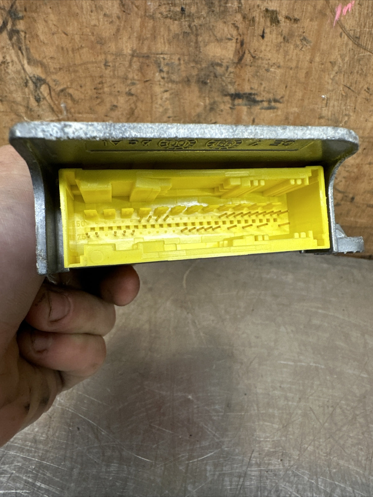 2000 VOLKSWAGEN GOLF AIR SRS BAG CONTROL MODULE 6Q0909605A