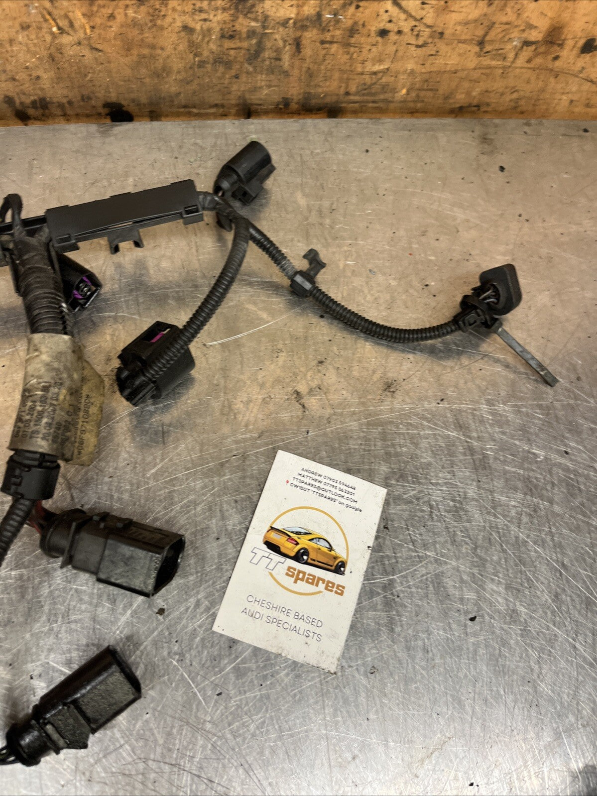 2008 AUDI TT 2.0 FSI INJECTOR WIRING LOOM 06F971082C