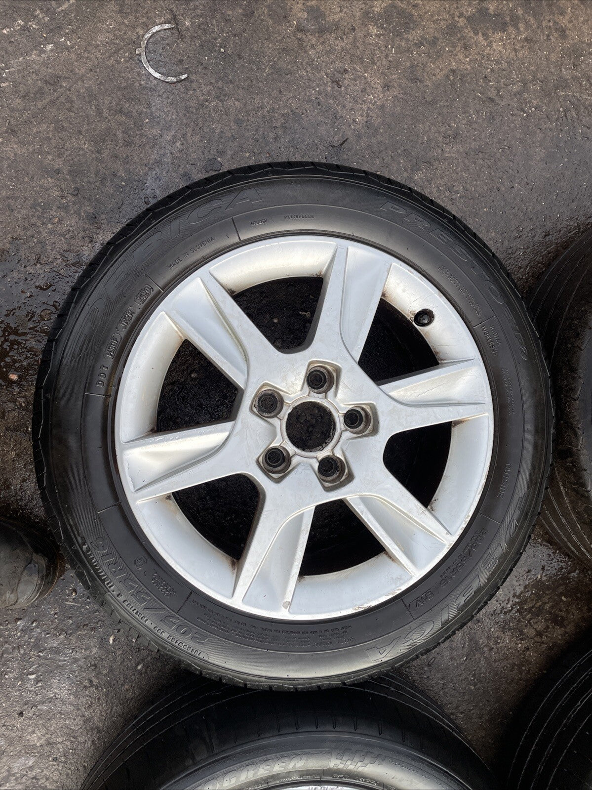 AUDI A3 8P 2004-13 SET OF 4 X 16” ALLOY WHEELS & TYRES 205/55 R16 8P0601025AN
