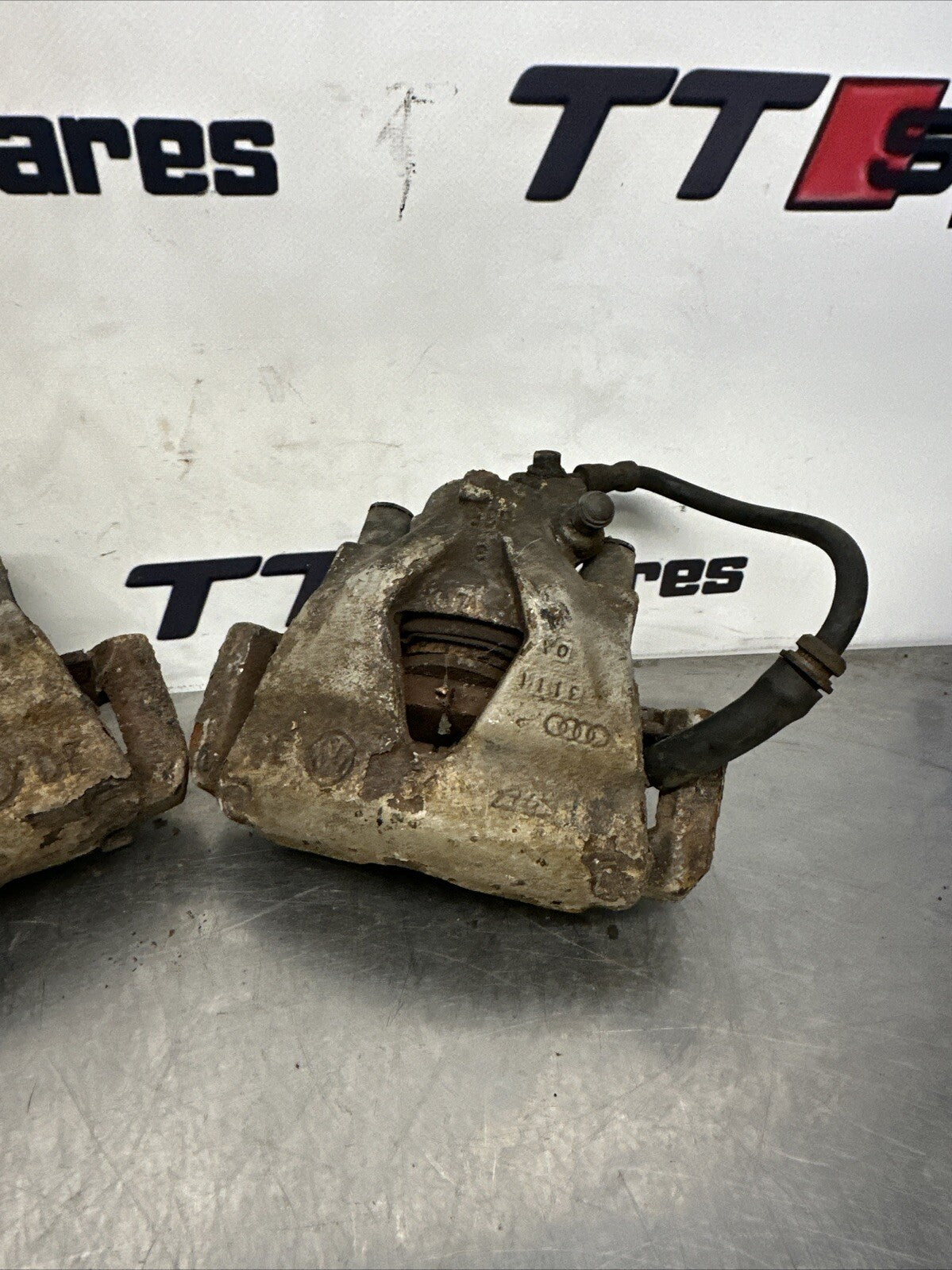 Audi tt mk1 front brake calipers OEM GENUINE 8N 312MM mk4 upgrade